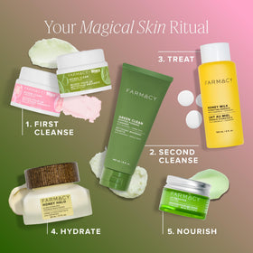 Farmacy Cleansing Balm set with spatula