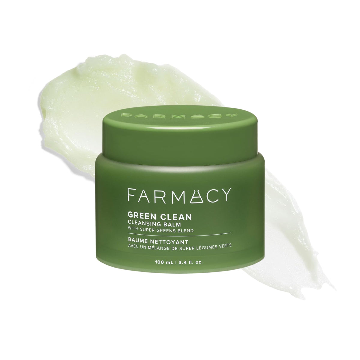 Farmacy Green Clean Makeup Remover Balm front view