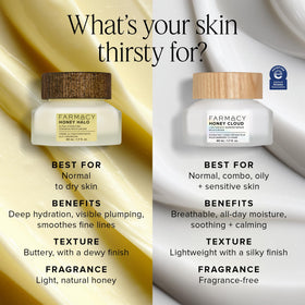 Farmacy Honey Cloud Face Moisturizer 15ml packaging