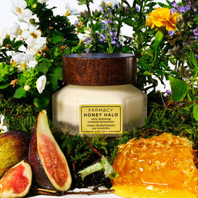 Farmacy Honey Halo packaging with ingredients list