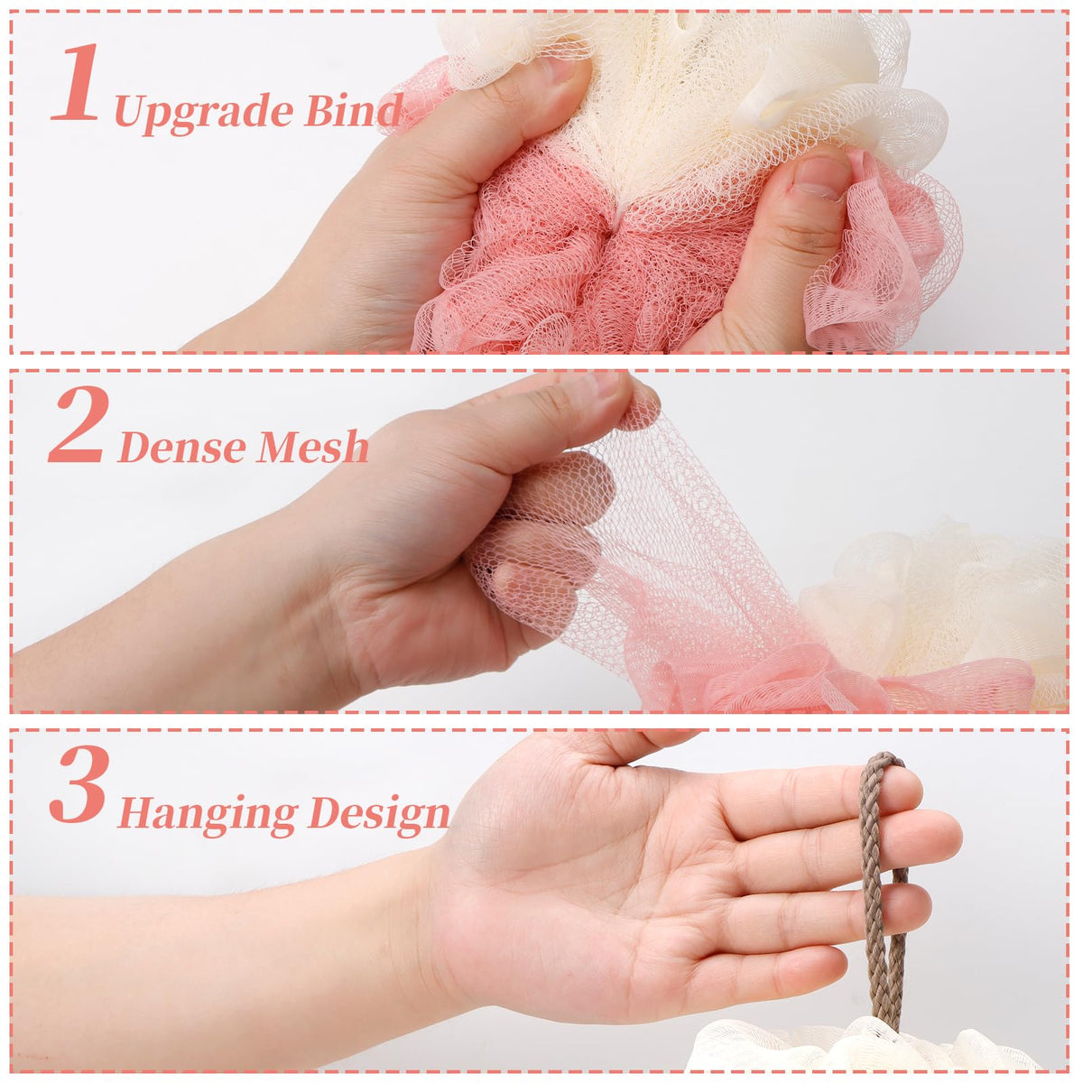 Farmoga Bath Loofah Sponge packaging and product details
