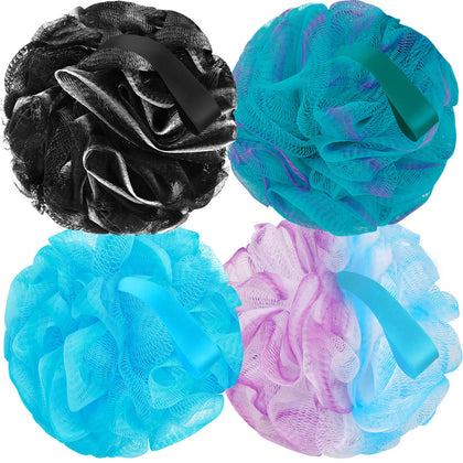 Farmoga Bath Loofah Sponge set of 4 in vibrant colours