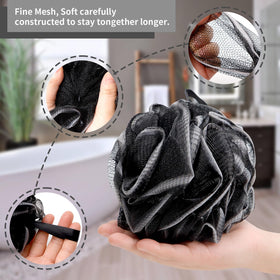 Farmoga Bath Loofah Sponge with hanging ribbon for storage