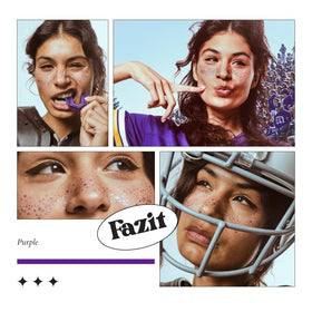 Fazit Glitter Freckle Makeup Patches application process