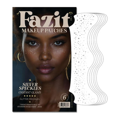 Fazit Glitter Freckle Makeup Patches front view with shimmering speckles