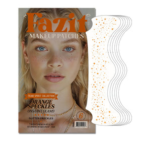 Fazit Glitter Freckle Makeup Patches front view with shimmering speckles