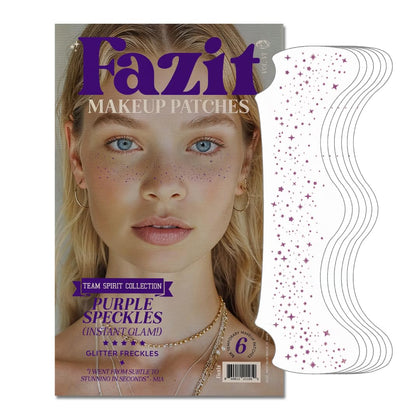 Fazit Glitter Freckle Makeup Patches pack front view