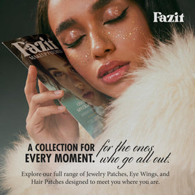 Fazit Glitter Freckle Makeup Patches packaging back view