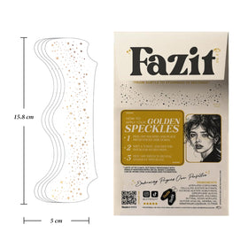 Fazit Glitter Freckle Makeup Patches with shimmering gold speckles