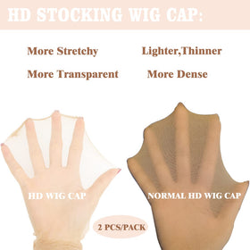 FDBJulyy HD Wig Cap displayed on a mannequin head