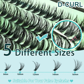 FebFeb Lash Clusters Kit packaging front view