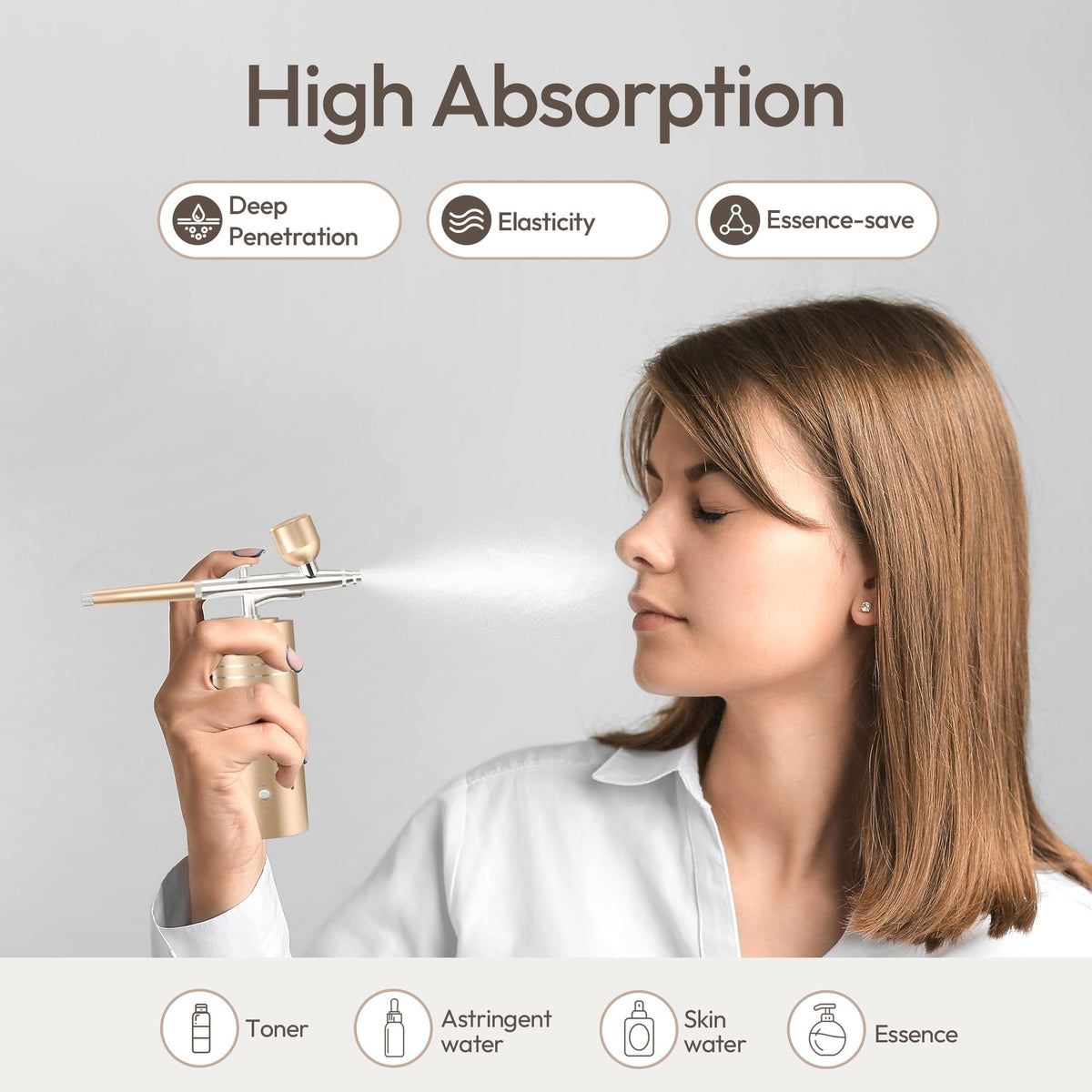 fehrominger airbrush kit charging with USB cable
