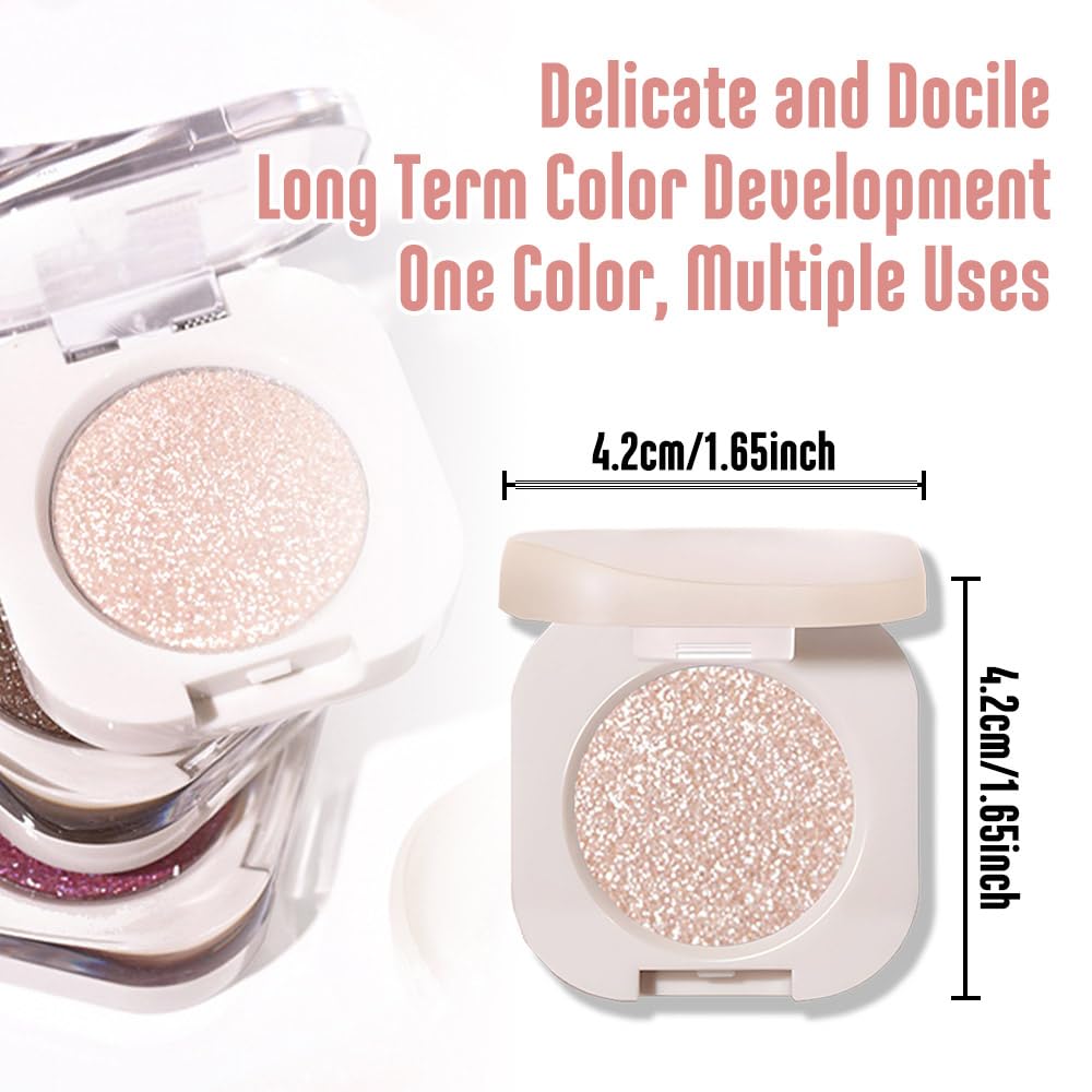 FeiCuiYun eyeshadow palette open showing smooth texture of eyeshadows