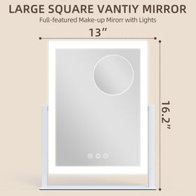 FENNIO mirror displaying warm light mode