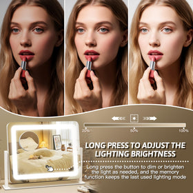 FENNIO Vanity Mirror close-up of 10X magnification