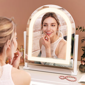 FENNIO Vanity Mirror in a lifestyle setting on a vanity table