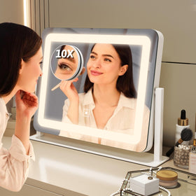 FENNIO Vanity Mirror lifestyle scene on a vanity