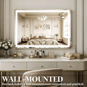 FENNIO Vanity Mirror wall-mounted in a stylish bathroom