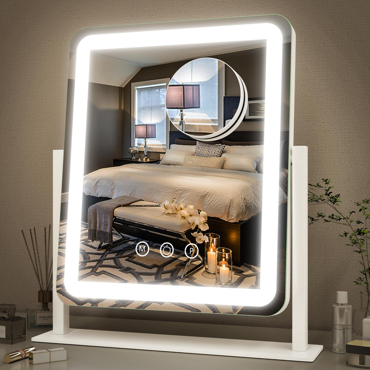 FENNIO Vanity Mirror with Lights front view