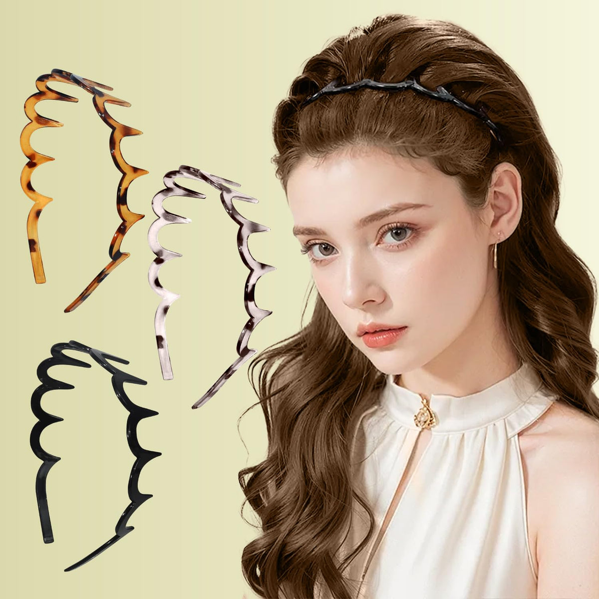 fenshine Zig Zag Headbands in packaging