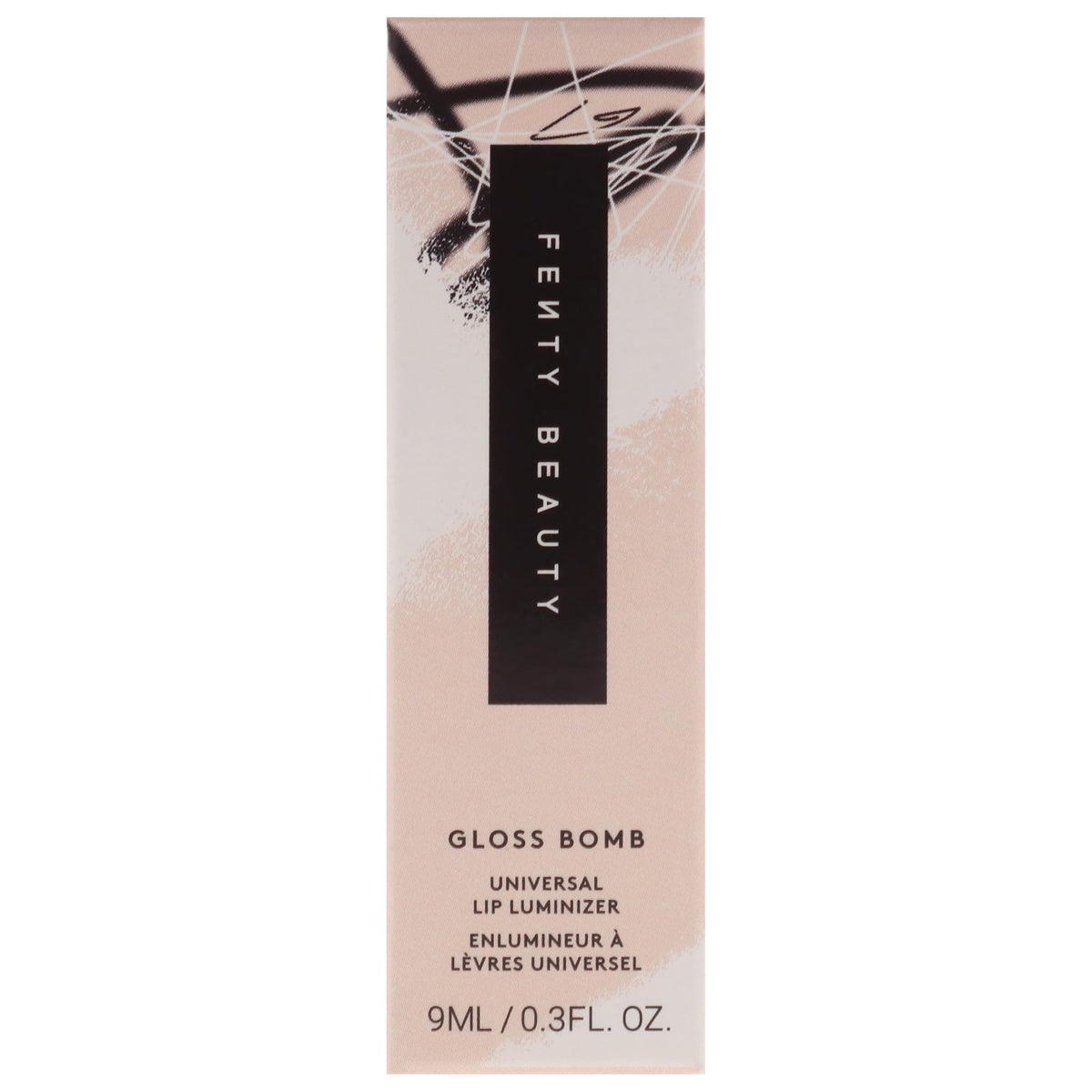 FENTY BEAUTY Gloss Bomb 05 Hot Chocolit on model's lips