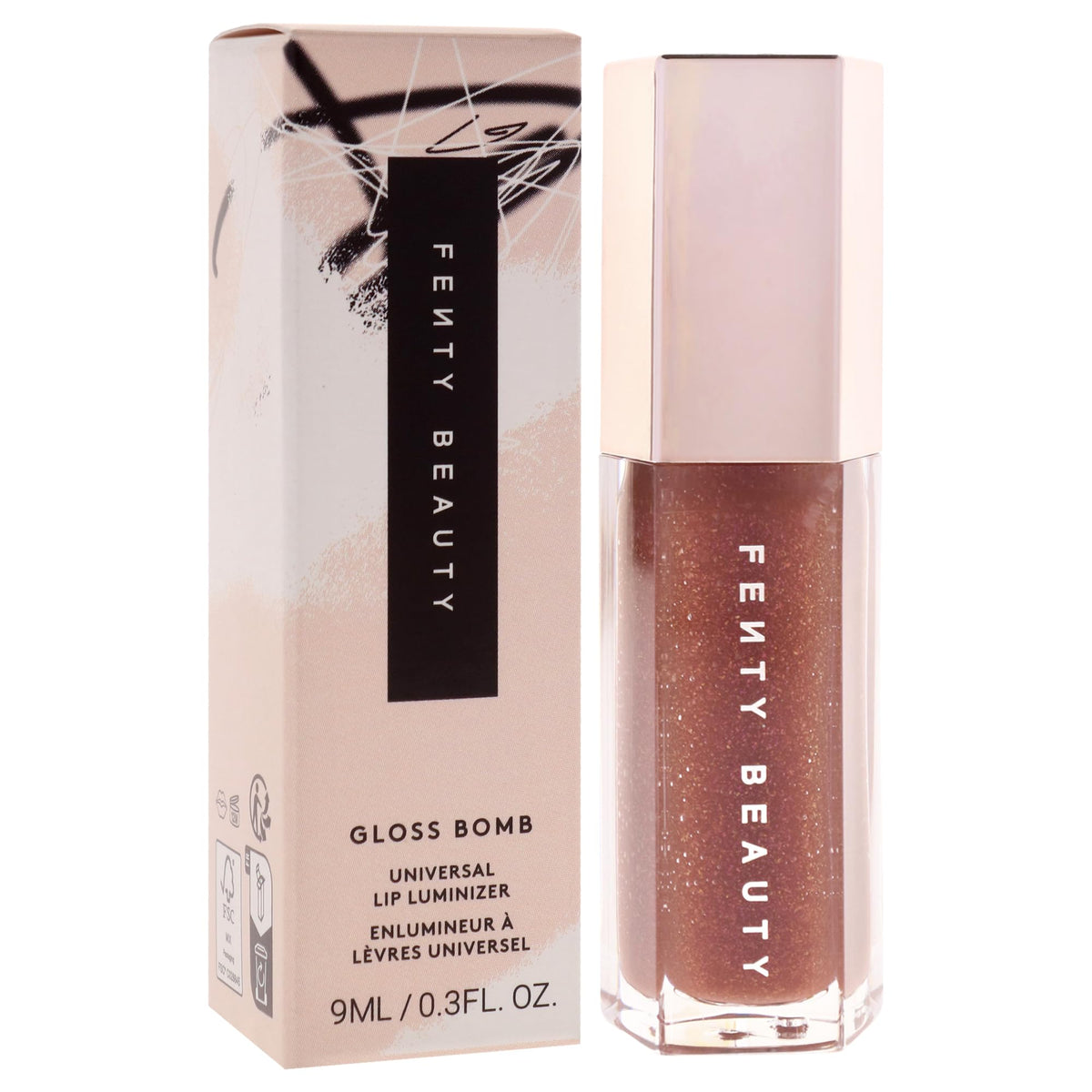 FENTY BEAUTY Gloss Bomb 05 Hot Chocolit packaging