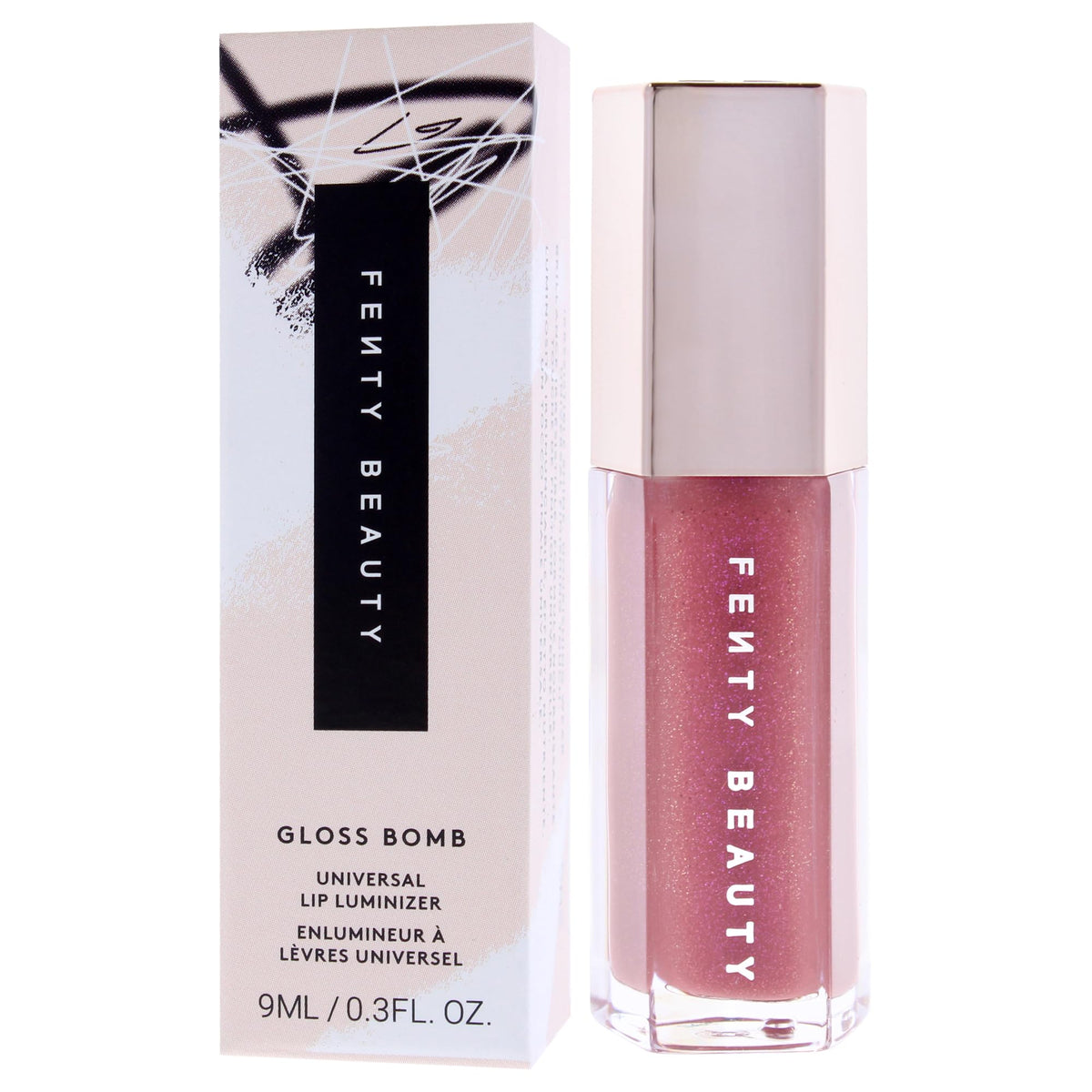 FENTY BEAUTY Gloss Bomb Riri on lips