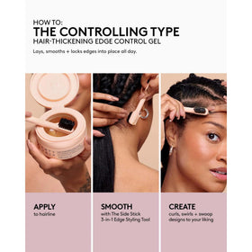 FENTY BEAUTY Hair-Thickening Edge Control Gel with hairbrush