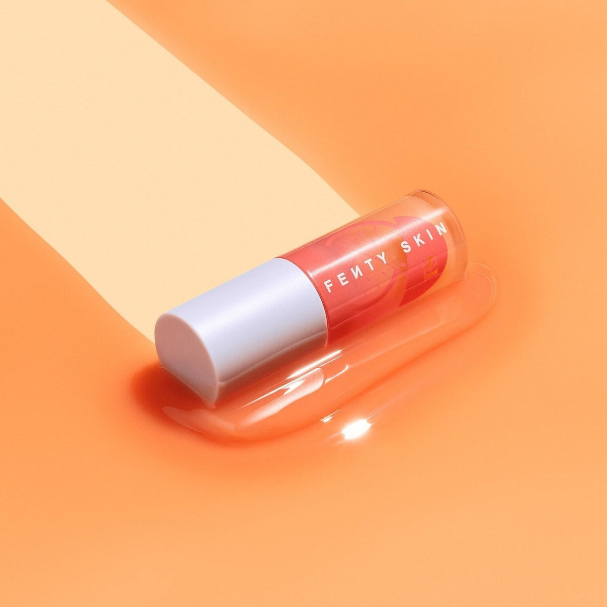 Fenty Lip Oil Kalahari Melon with applicator