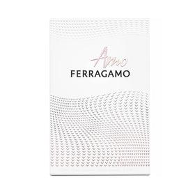 Ferragamo Amo Ferragamo Eau de Parfum 3.4 oz lifestyle scene with flowers