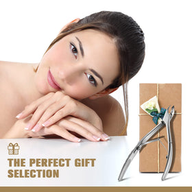FERYES cuticle clipper and pusher set displayed together