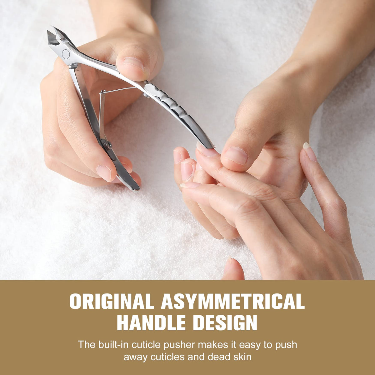 FERYES cuticle clipper in a portable case