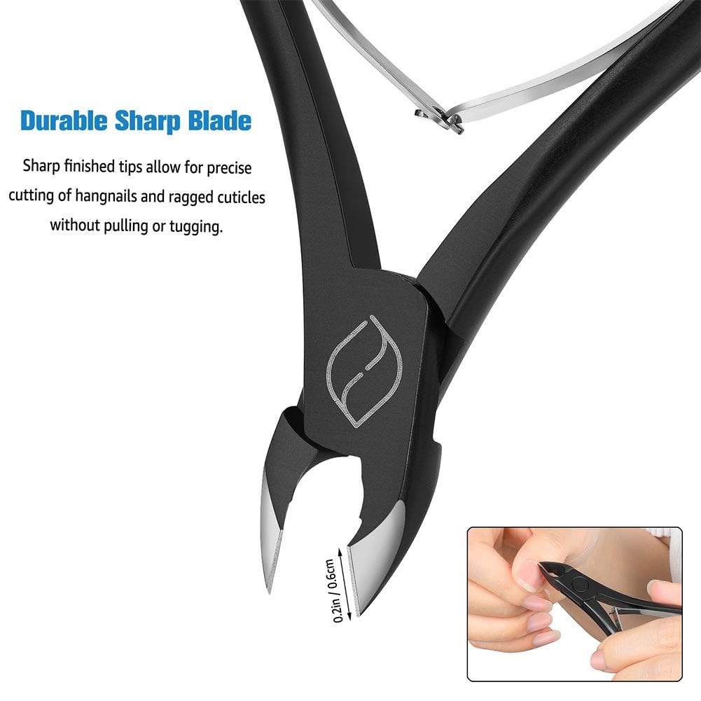 FERYES Cuticle Cutters close-up of sharp blade