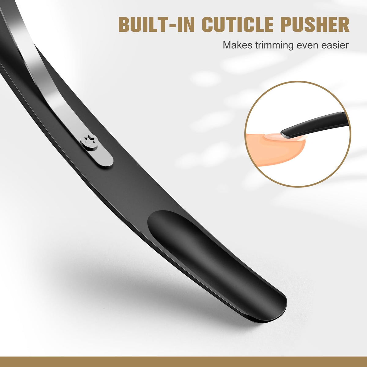 FERYES Cuticle Nipper showing 6mm full jaw