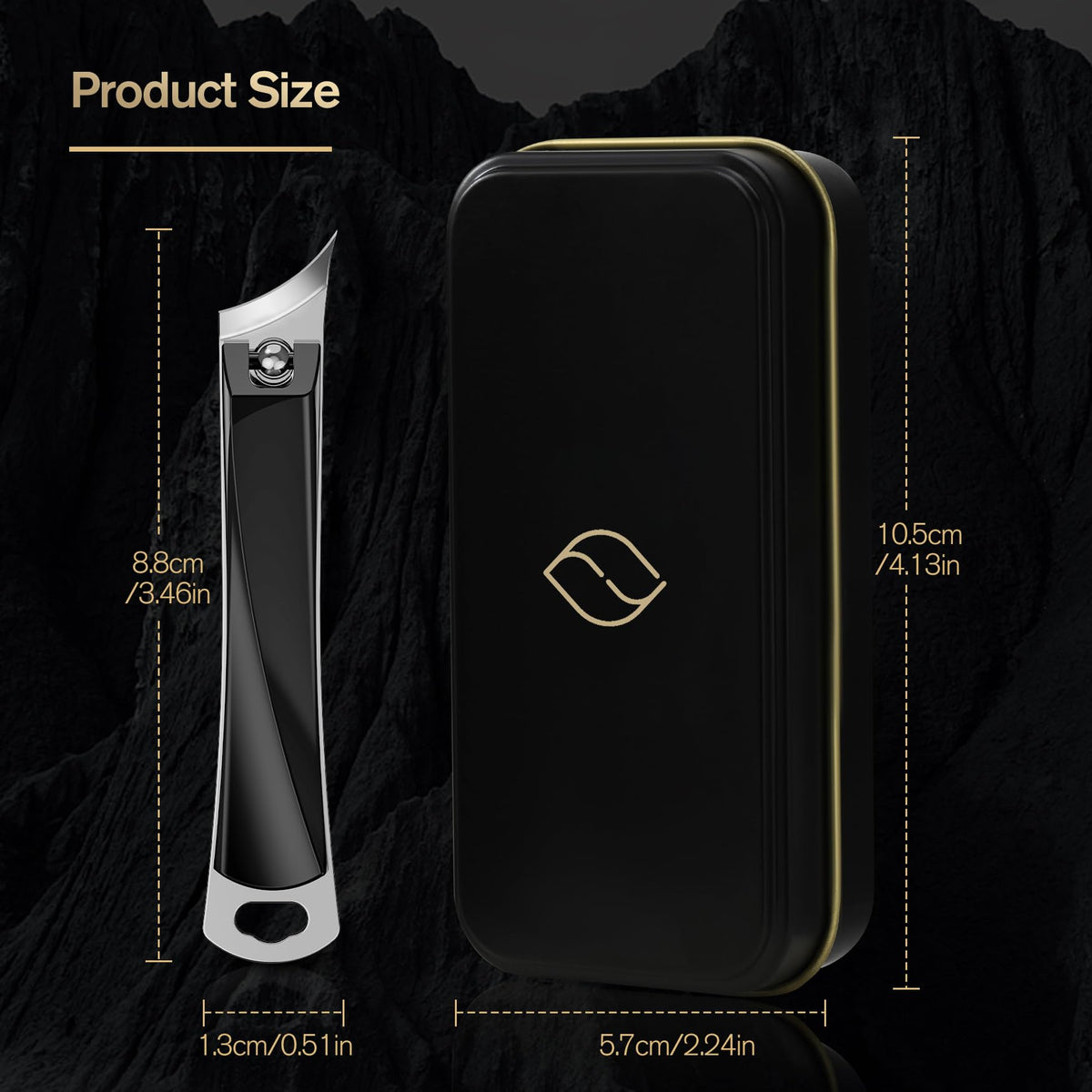 FERYES Ingrown Nail Clipper on a bathroom counter