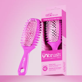 FHI Heat UNbrush Curl Detangling Brush handle detail