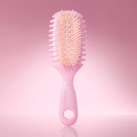 FHI Heat UNbrush Curl Detangling Brush with styling products