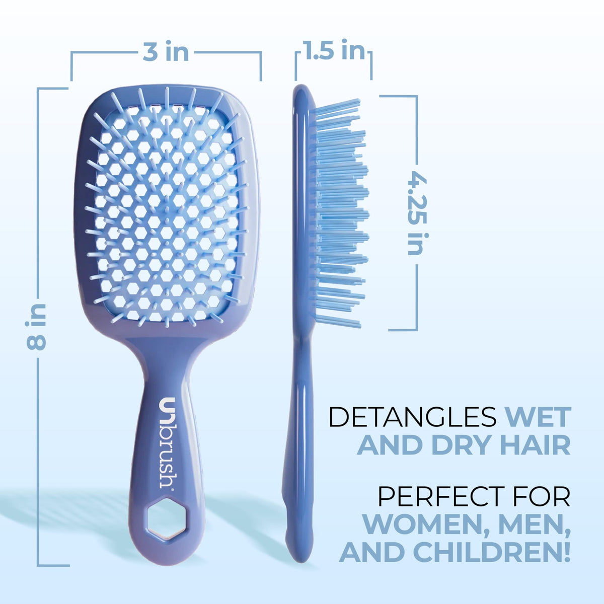 FHI Heat UNbrush Detangling Brush close-up of bristles