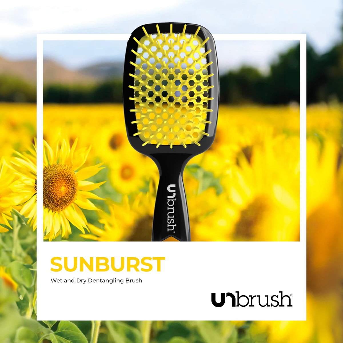 FHI Heat UNbrush Detangling Brush close-up of DuoFlex bristles