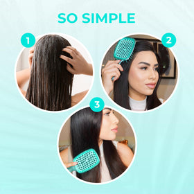 FHI Heat UNbrush Detangling Brush held in hand