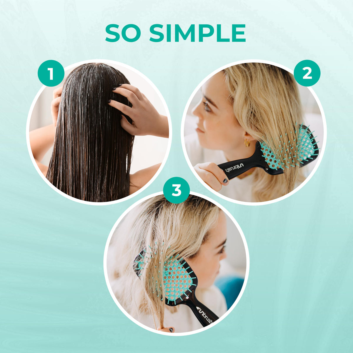 FHI Heat UNbrush Detangling Brush in packaging
