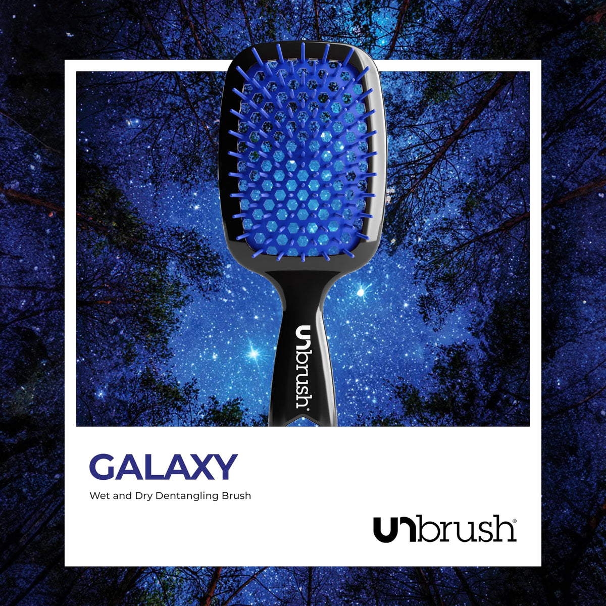 FHI Heat UNbrush Detangling Brush in use on dry hair