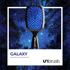 FHI Heat UNbrush Detangling Brush in use on dry hair