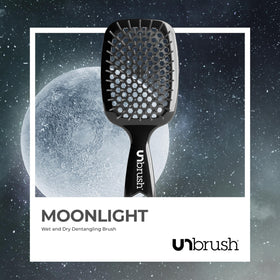FHI Heat UNbrush Detangling Brush in use on wet hair
