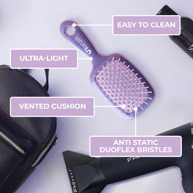 FHI Heat UNbrush Detangling Brush in use on wet hair