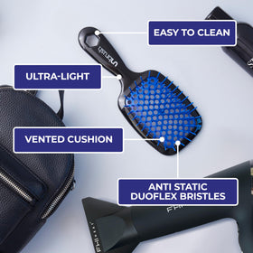 FHI Heat UNbrush Detangling Brush in use on wet hair