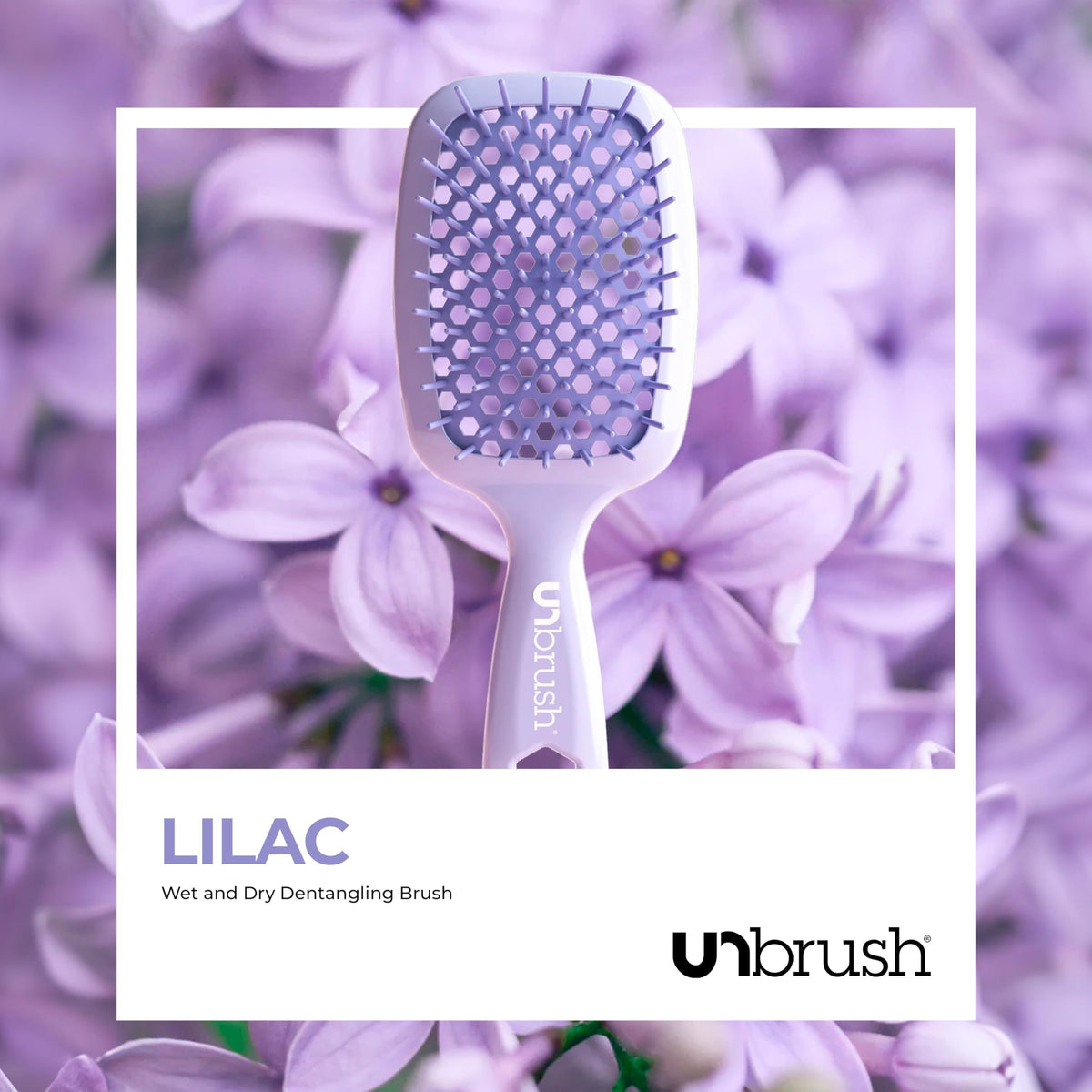 FHI Heat UNbrush Detangling Brush lightweight handle close-up