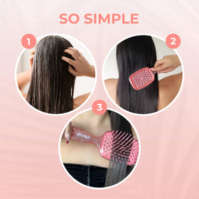 FHI Heat UNbrush Detangling Brush with packaging