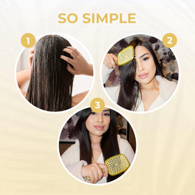 FHI Heat UNbrush Detangling Brush with vented cushion design
