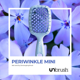 FHI Heat UNbrush Mini Detangling Brush being used on dry hair